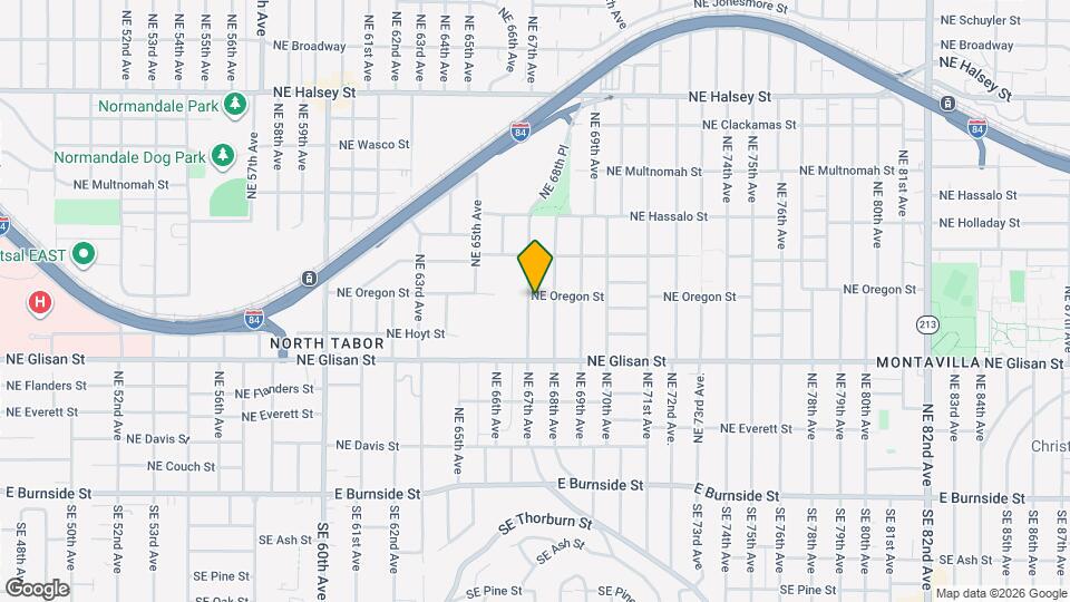 6718 NE Oregon St Map and Location Details