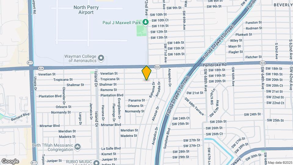 7211 Shalimar St Map and Location Details