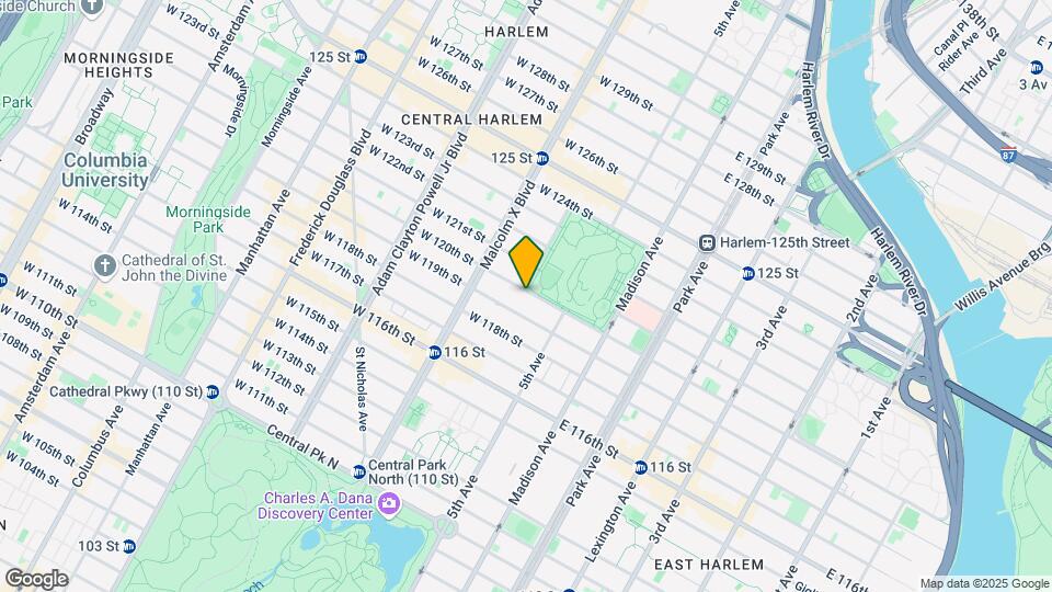 40 W 120th St Map and Location Details