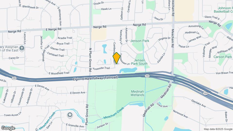 501 Cumberland Trail Map and Location Details