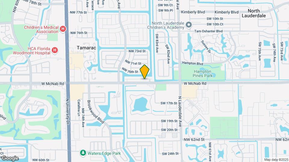 6756 NW 69th Ct Map and Location Details