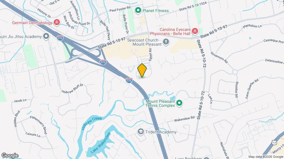 609 Belle Point Dr Map and Location Details