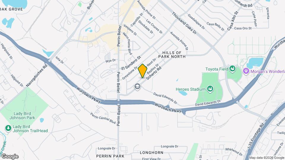 4242 Bayliss St Map and Location Details