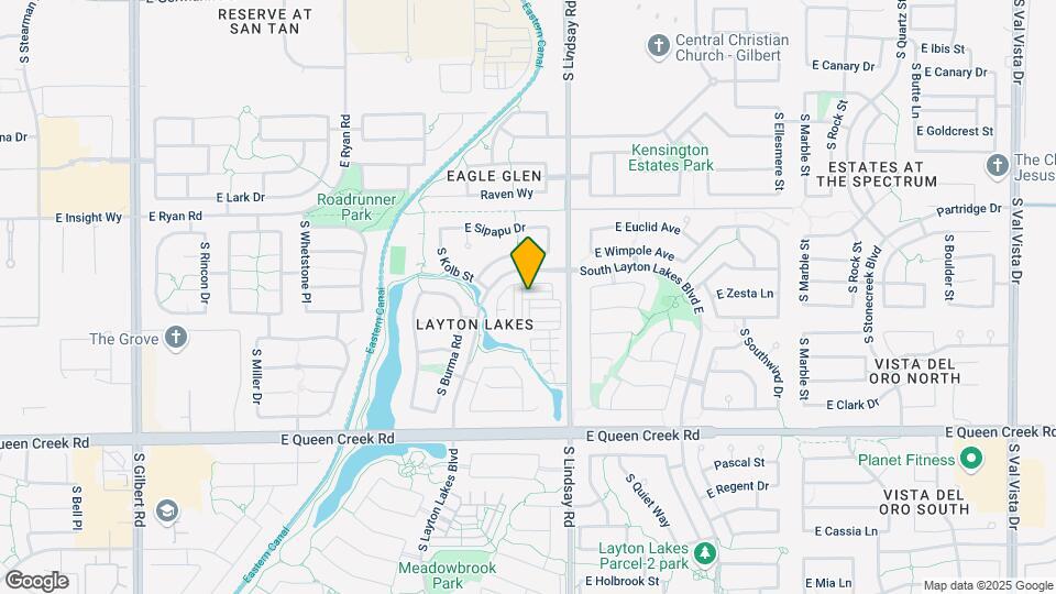 724 E Lark St Map and Location Details