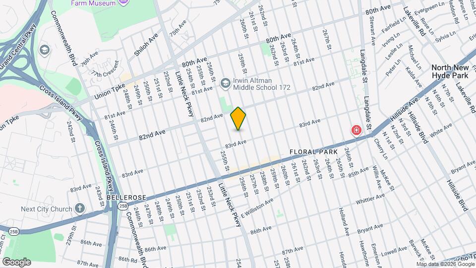 82-52 257th St Map and Location Details