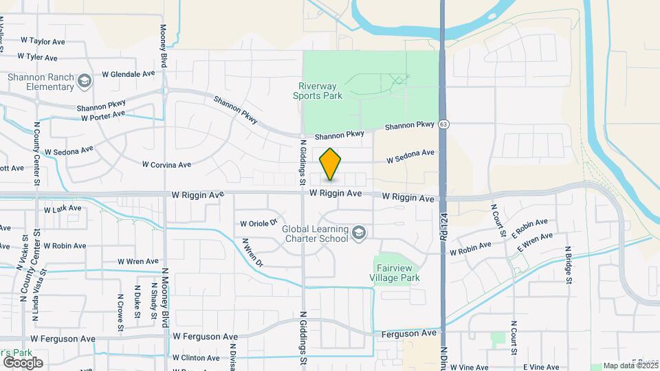 1330 W Prescott Ave Mapa y Detalles de la Ubicación