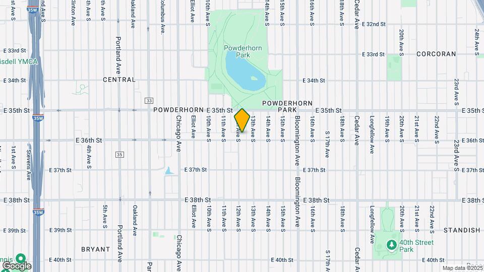 3545 12th Ave S Map and Location Details