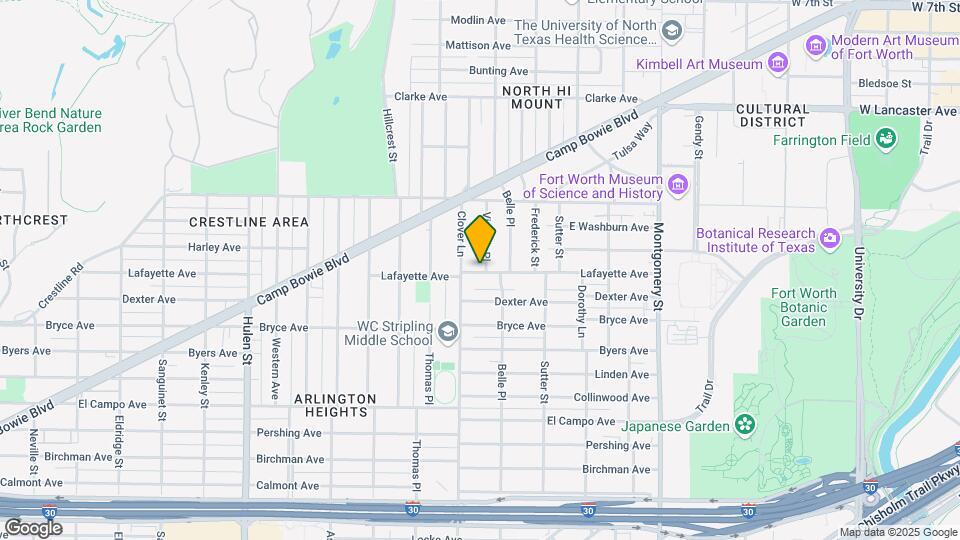 4014 Lafayette Ave Map and Location Details