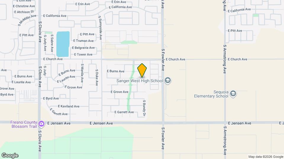 2468 S Bundy Dr Map and Location Details