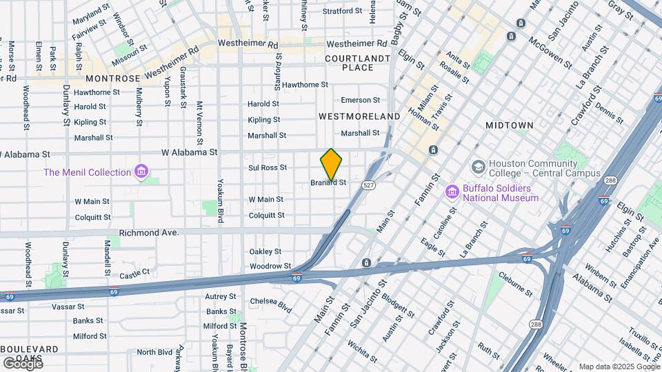 501 Branard St Map and Location Details