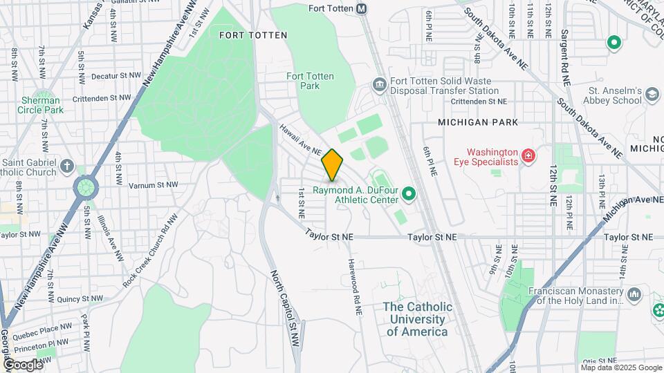 4407 2nd St NE Map and Location Details