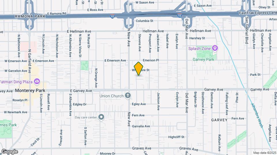 7423-7433 Garvey Ave Map and Location Details
