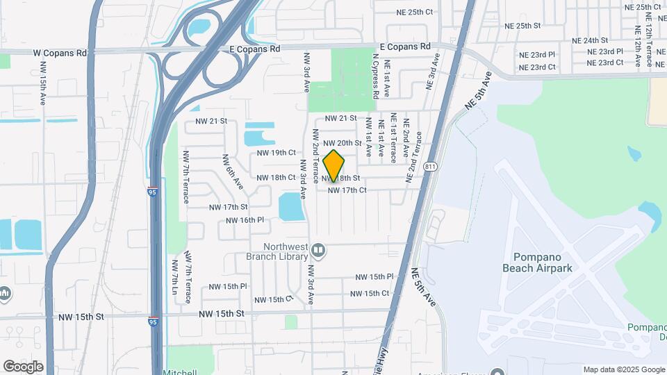 191 NW 17th Ct Map and Location Details