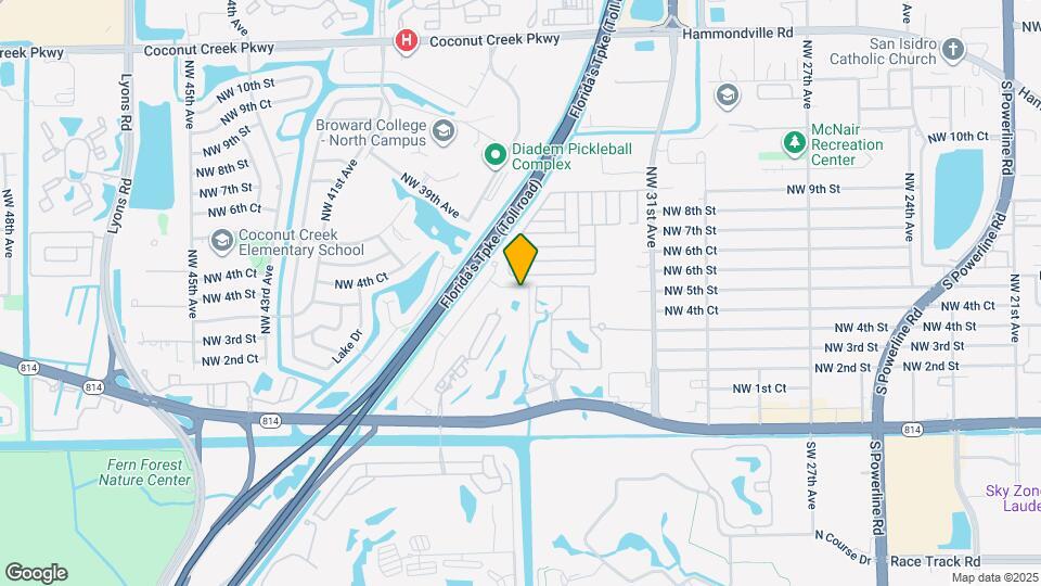 3374 NW 5th St Map and Location Details