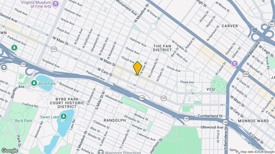 1705 W Main St Mapa y Detalles de la Ubicación