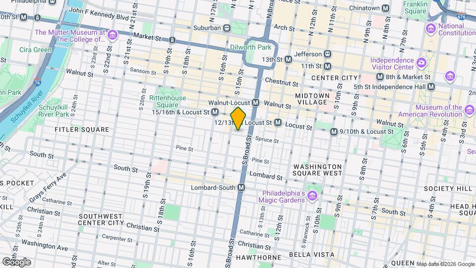 1431 Spruce St Map and Location Details