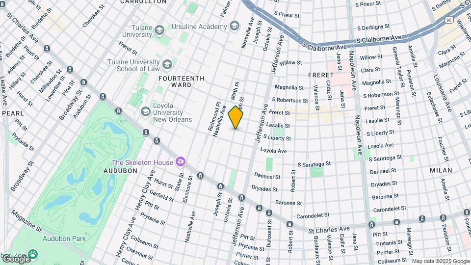 5538 S Liberty St Map and Location Details