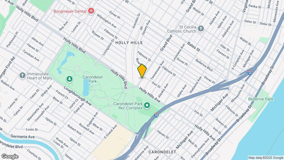 6308 S Grand Blvd Map and Location Details