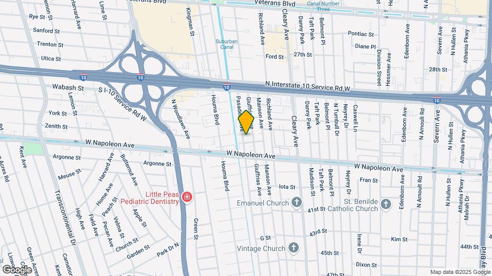 2217 Pasadena Ave Map and Location Details
