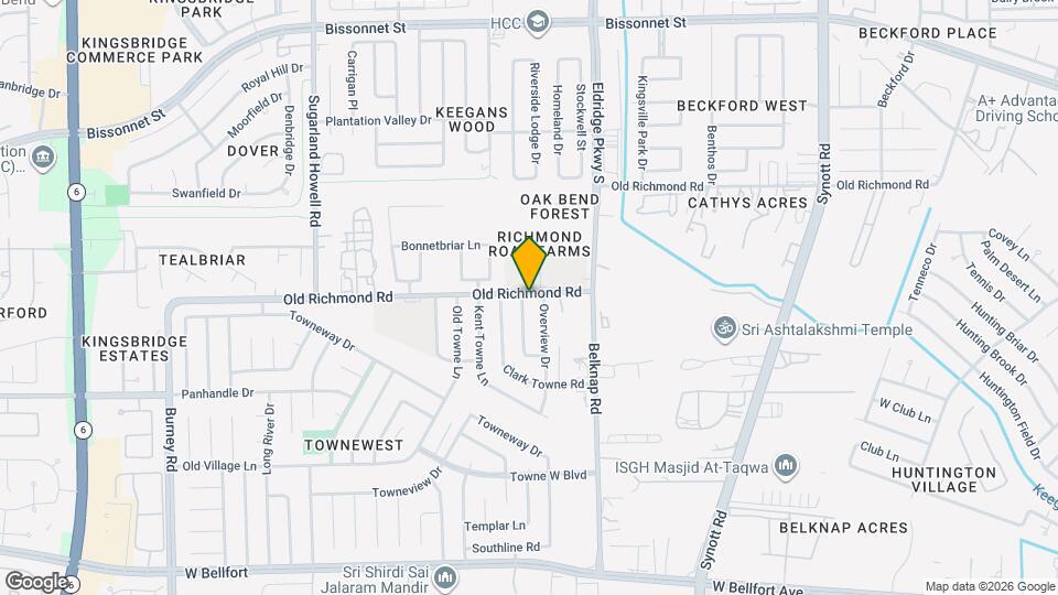 9903 Towne Tower Ln Map and Location Details