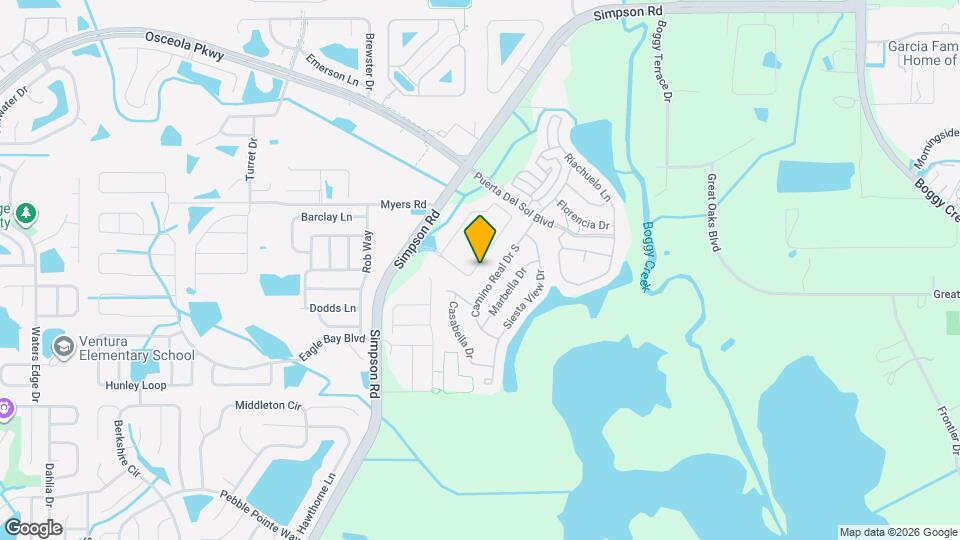 2874 Sera Bella Way Map and Location Details