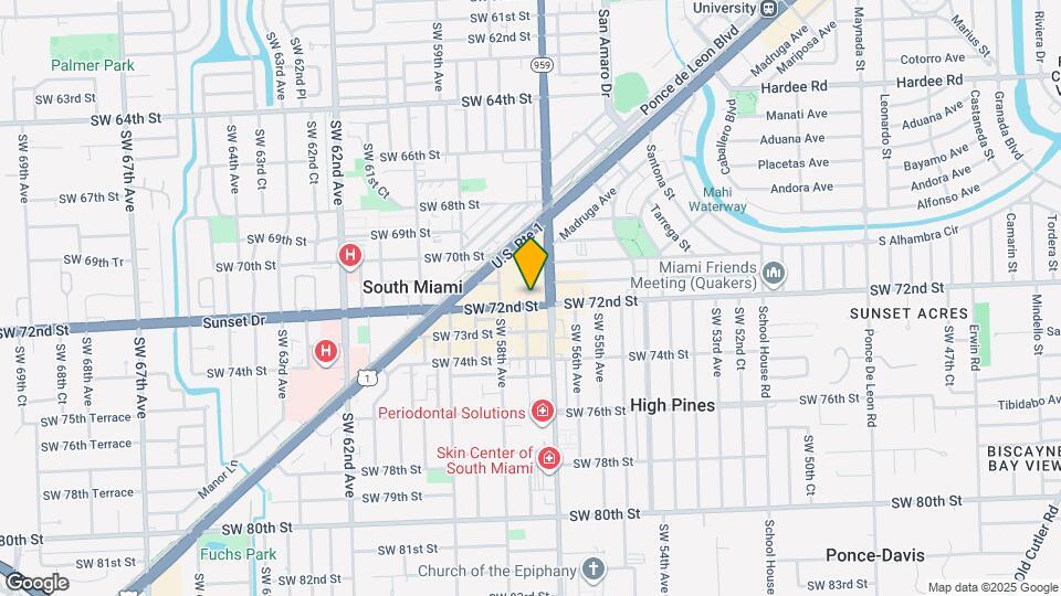 5725 SW 72nd St Map and Location Details
