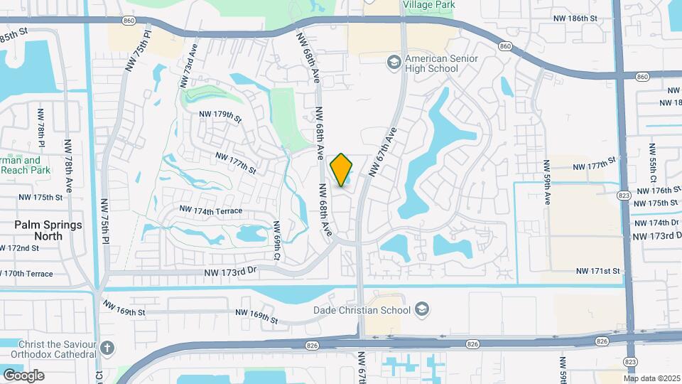 6292 NW 186th St Map and Location Details
