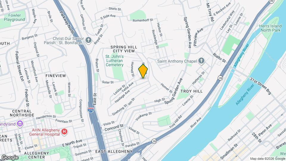 St Ambrose Manor Map and Location Details