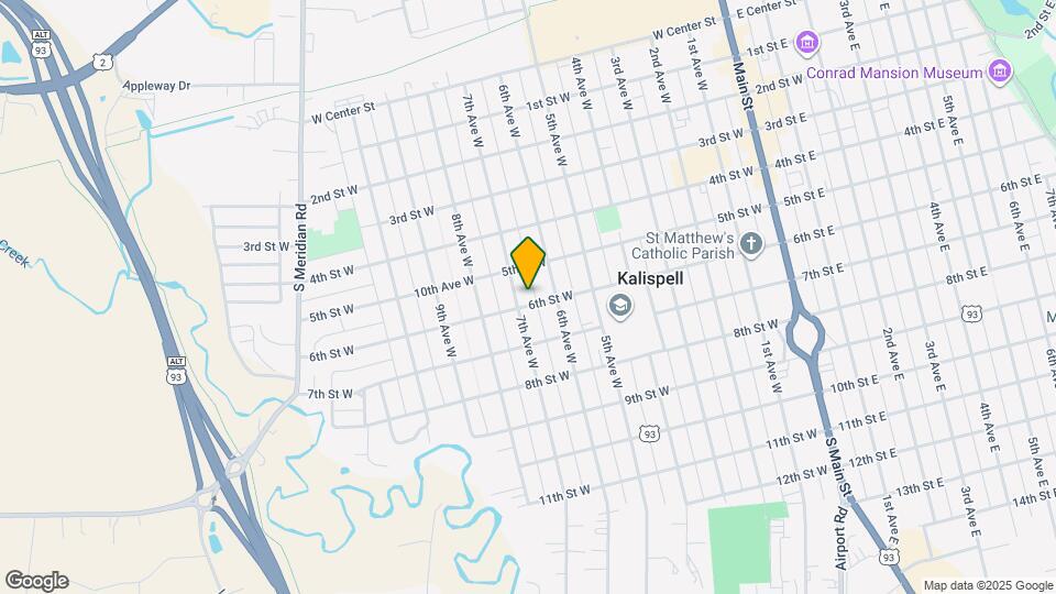 635 6th St W Map and Location Details