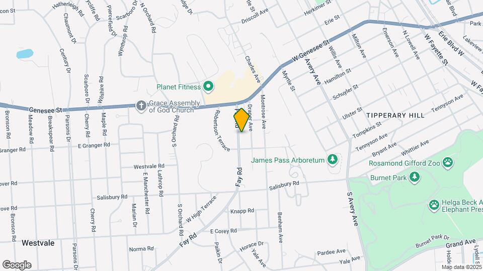 215 Fay Rd, Unit 1 Map and Location Details