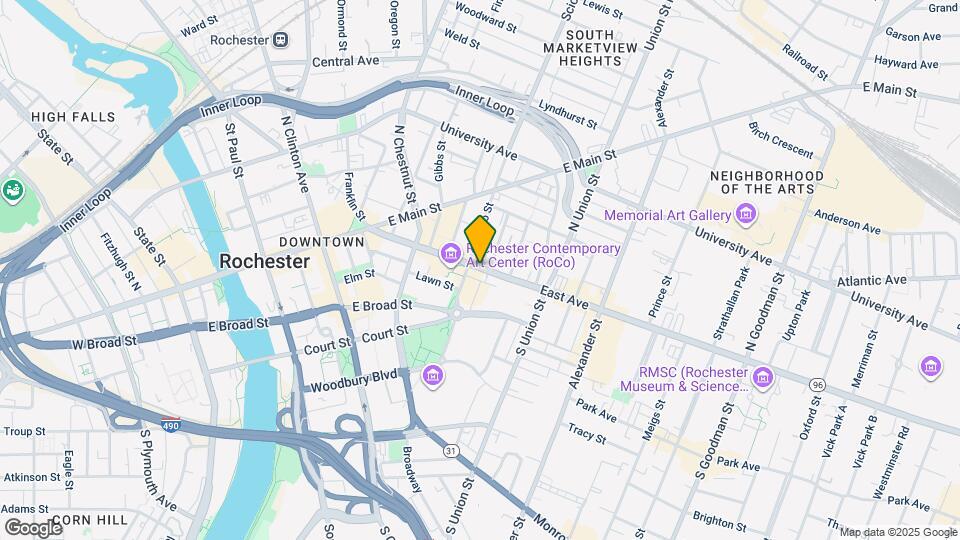 175 Avenue E Map and Location Details