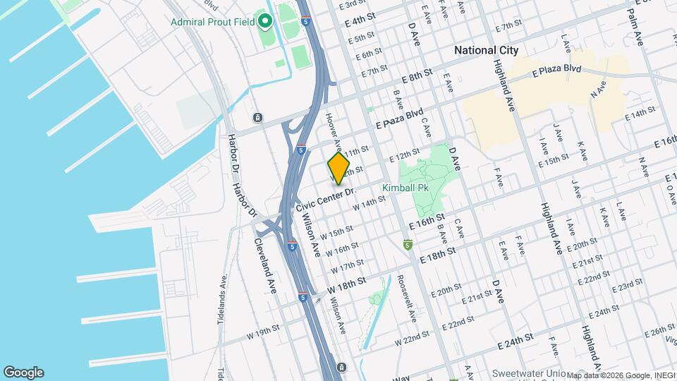 235 Civic Center Dr. Map and Location Details