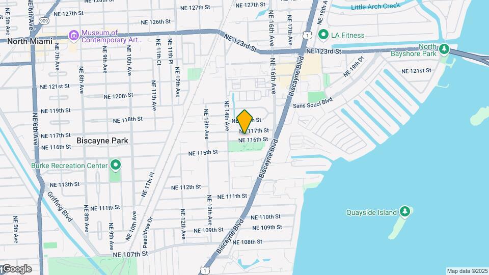 1417 NE 116th St Mapa y Detalles de la Ubicación