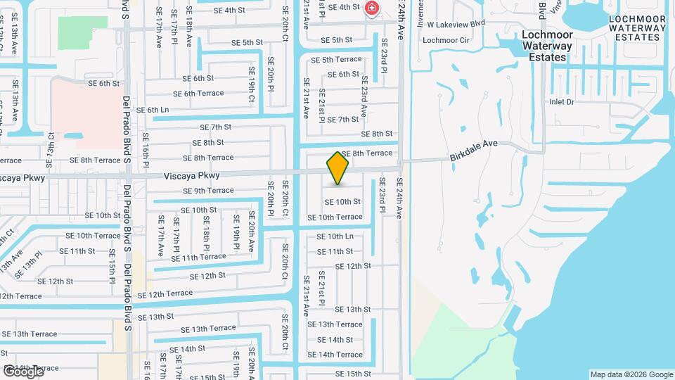 2130 SE 9th Terrace Mapa y Detalles de la Ubicación