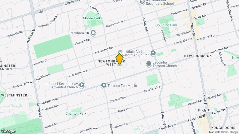 12 Caines Ave Map and Location Details