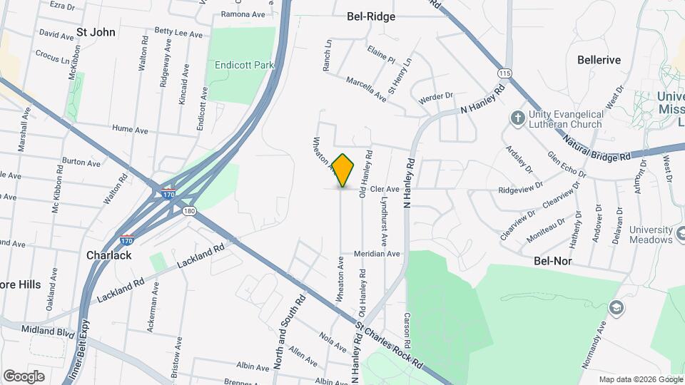 8026 Cler Ave Map and Location Details