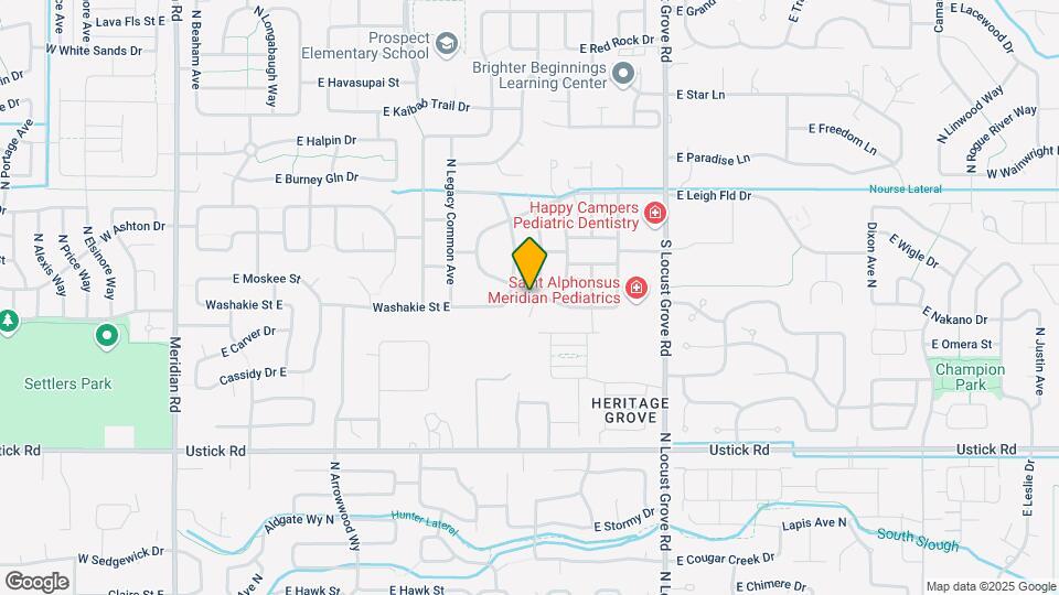 3689 N Colbourne Way Map and Location Details