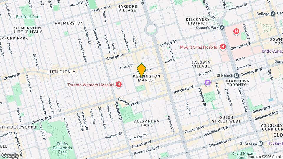 198 Augusta Ave Map and Location Details