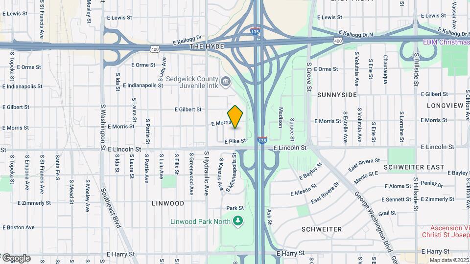 1127 S Minneapolis St Map and Location Details