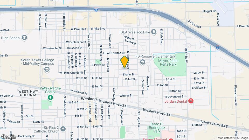 620 E Llano Grande St Map and Location Details