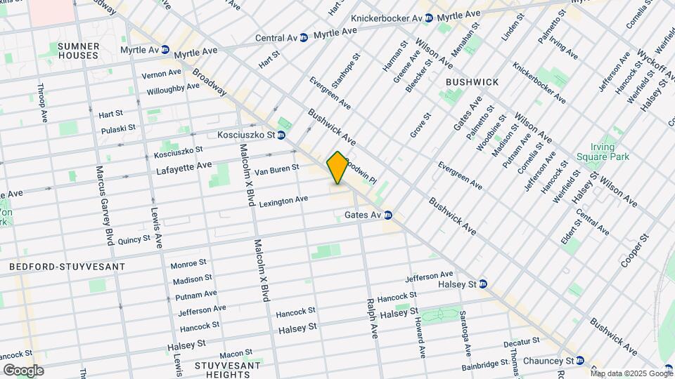 887 Lexington Ave Map and Location Details