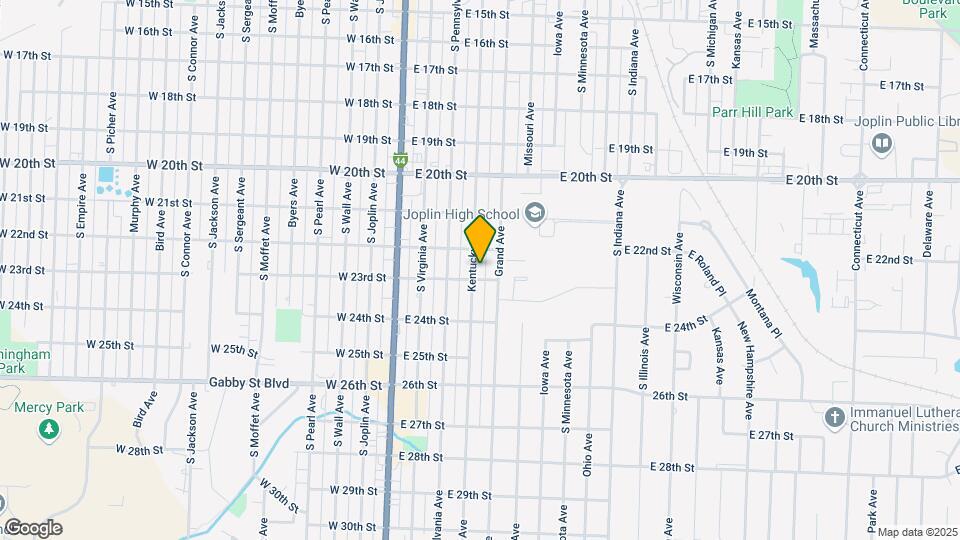 2219 Kentucky Ave Map and Location Details