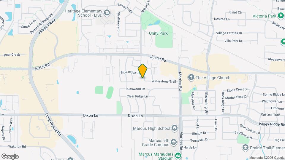 6205 Prairie Hill Ln Map and Location Details