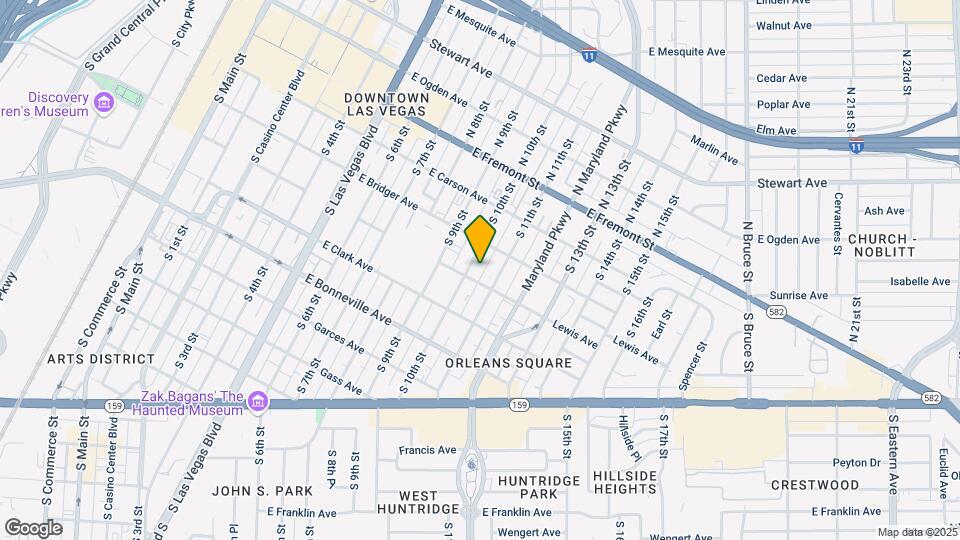 321 S 10th St Map and Location Details