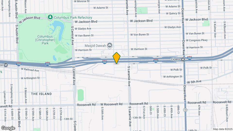 5257 W Lexington St Map and Location Details