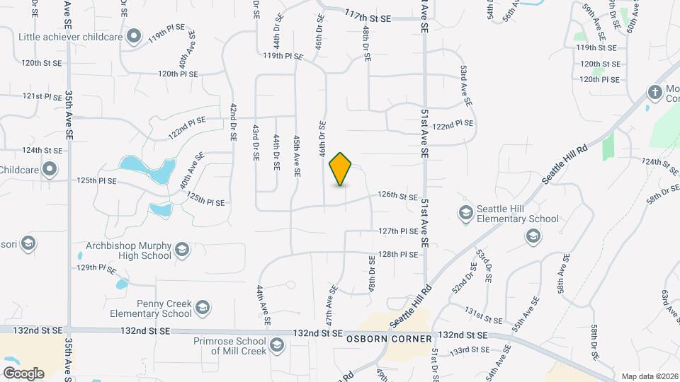 12518 47th Dr SE Map and Location Details