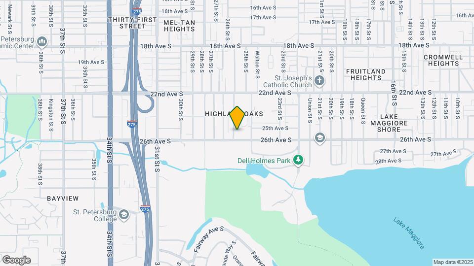 2526 26th St S Map and Location Details