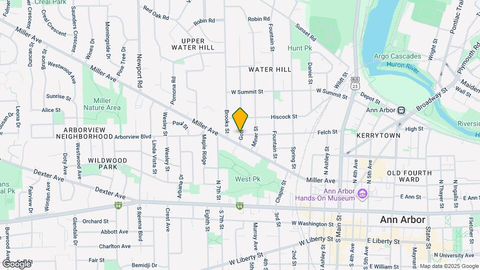 603 Gott St, Unit 1 Map and Location Details