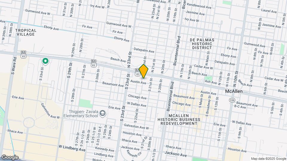 17 S 43rd St Map and Location Details