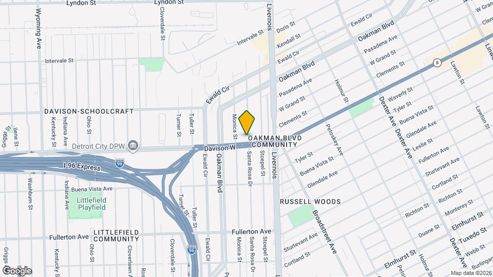 13523 Santa Rosa Dr Map and Location Details